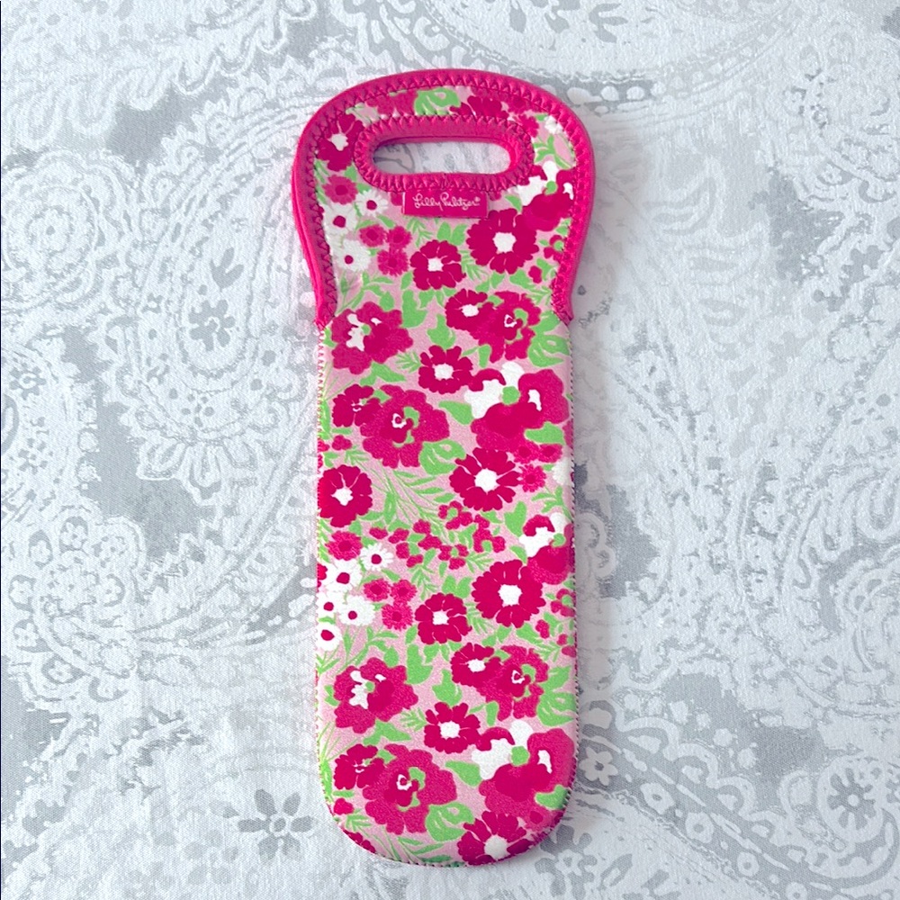 Lilly Pulitzer Floral Wine Tote